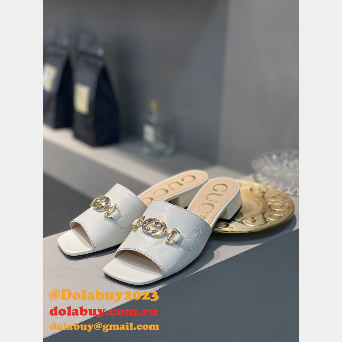 replica G*u*i women slippers