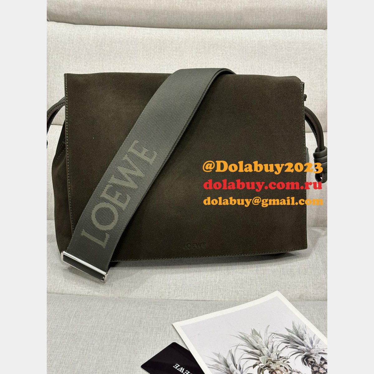 Best loewe Flamenco satchel Cheap Messenger Bag