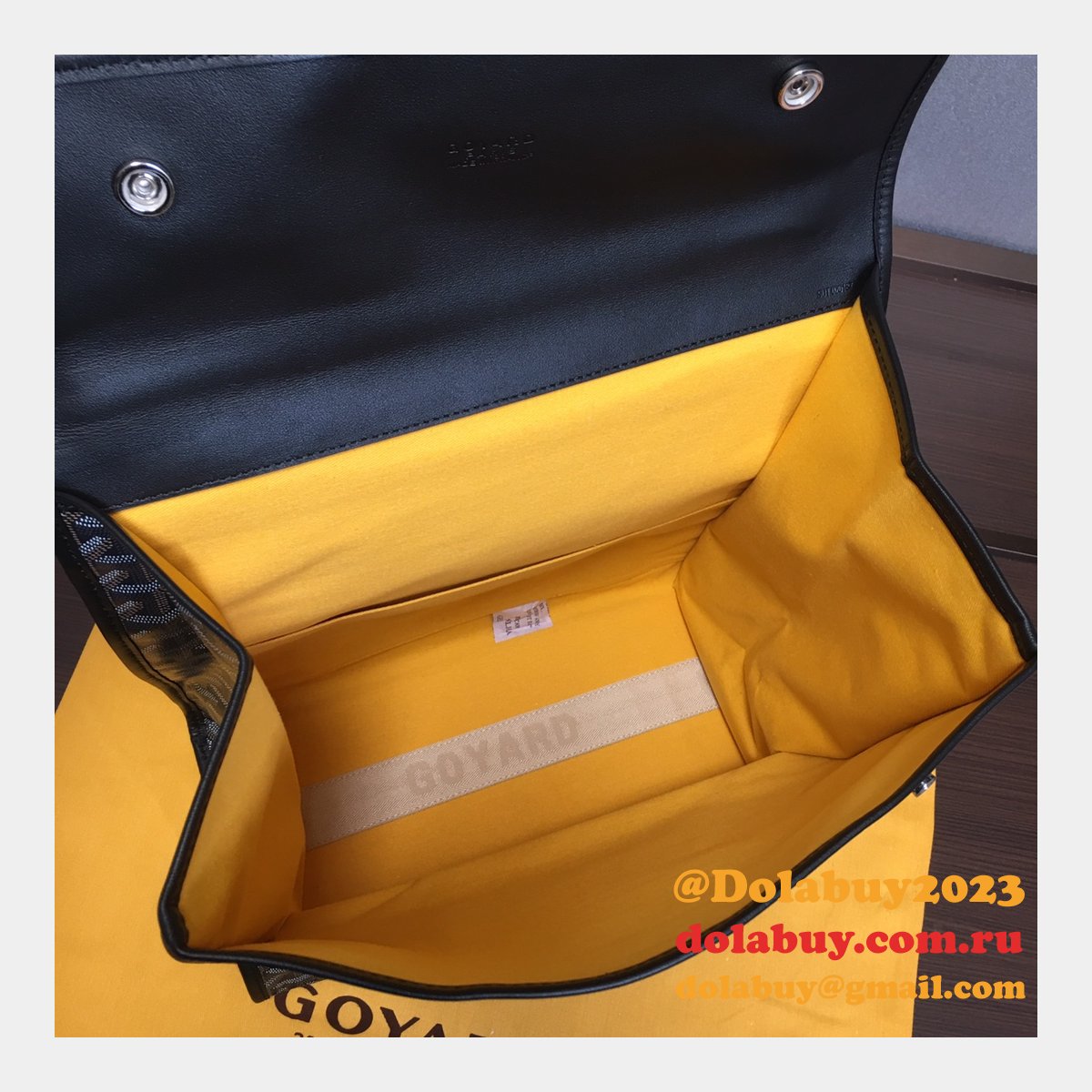 Goyard 1:1 Mirror Latest Saint Lager Designer Replica Bag