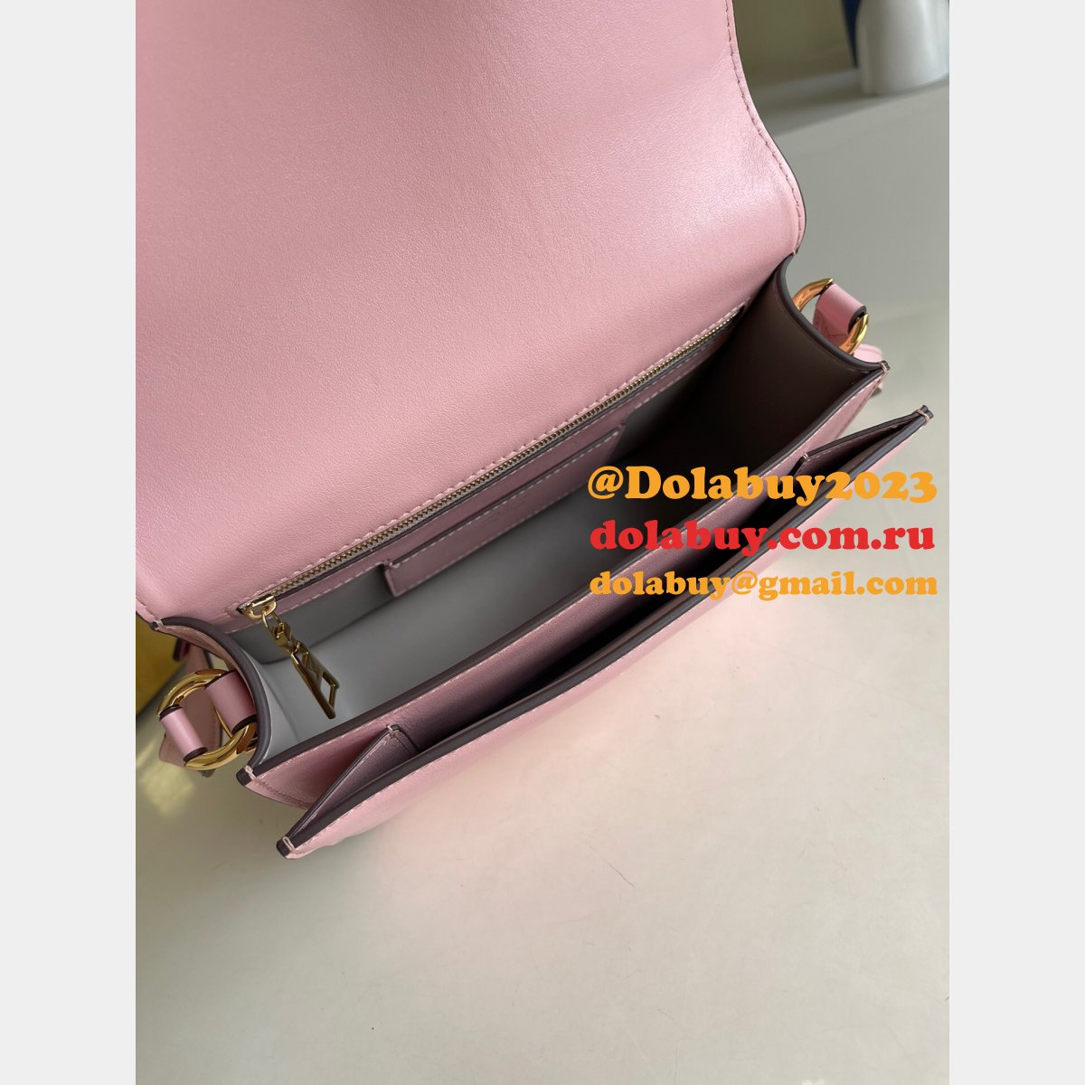Louis Vuitton Replica Pont 9 Luxury M55948 Pink Leather