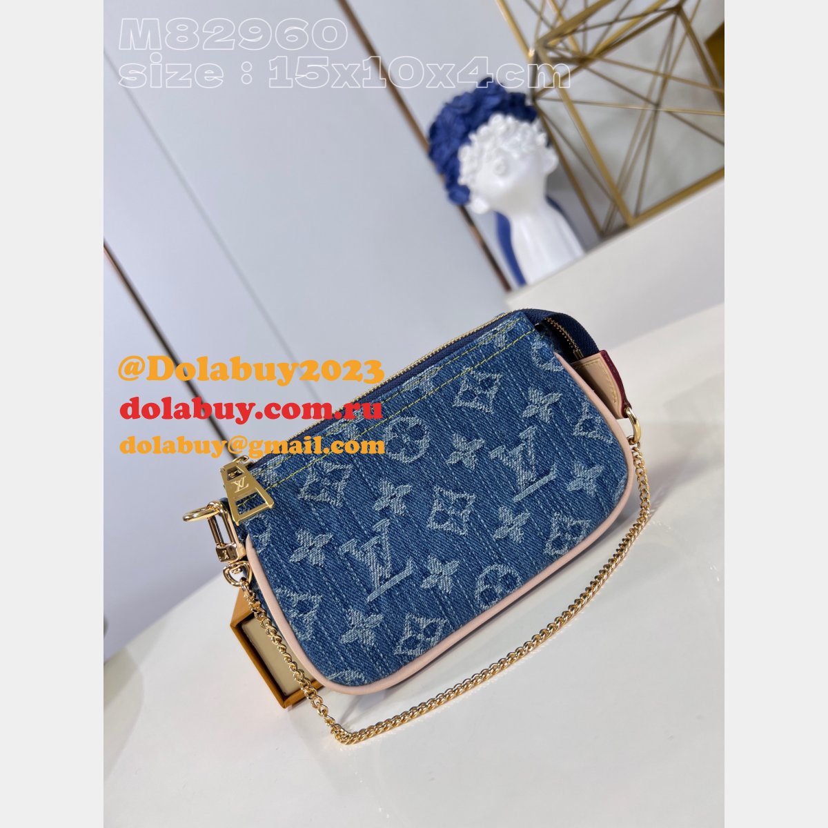 7 Star Pochette Chain M82960 Replica Louis Vuitton Bag