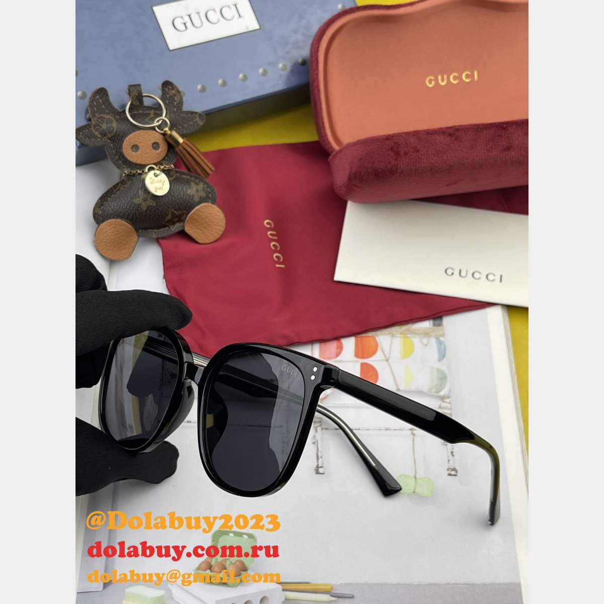 wholesale G*u*i 9807/0242 /g6521/g3369 perfect sunglasses