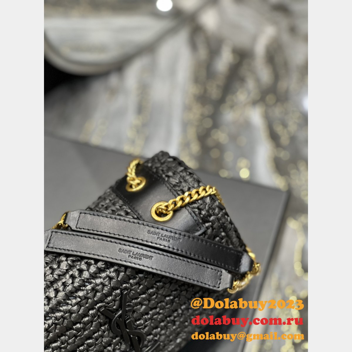 Quality YSL Niki Weave Bag Replica 22/28cm 633151/633158