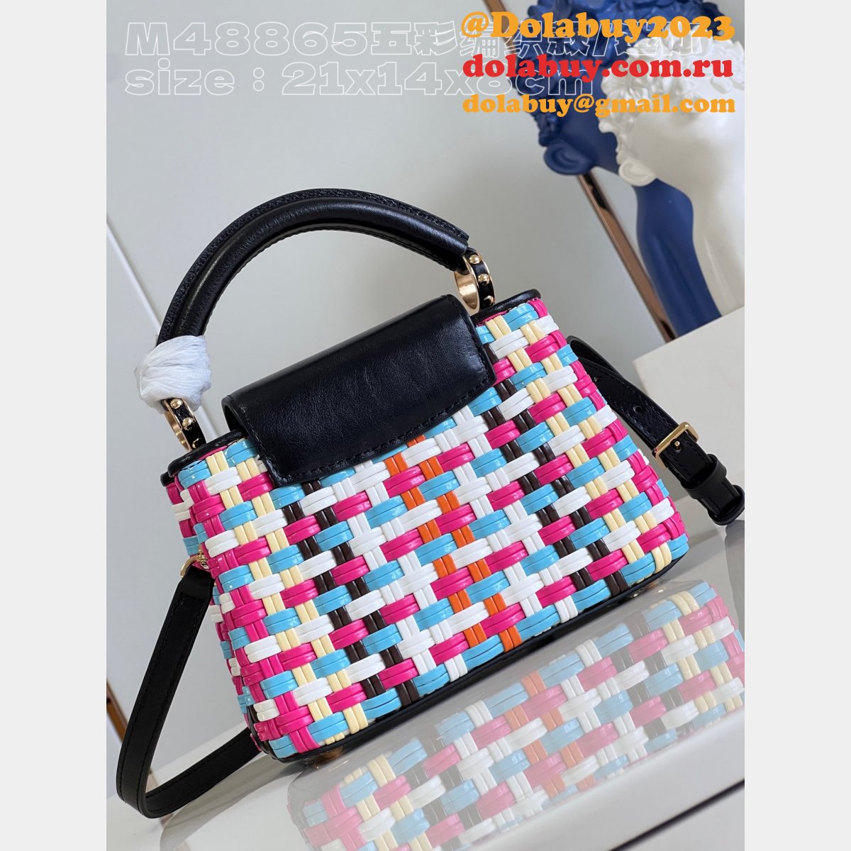 Fashion M48865/M22270 The Capucines Louis Vuitton Replica Bag