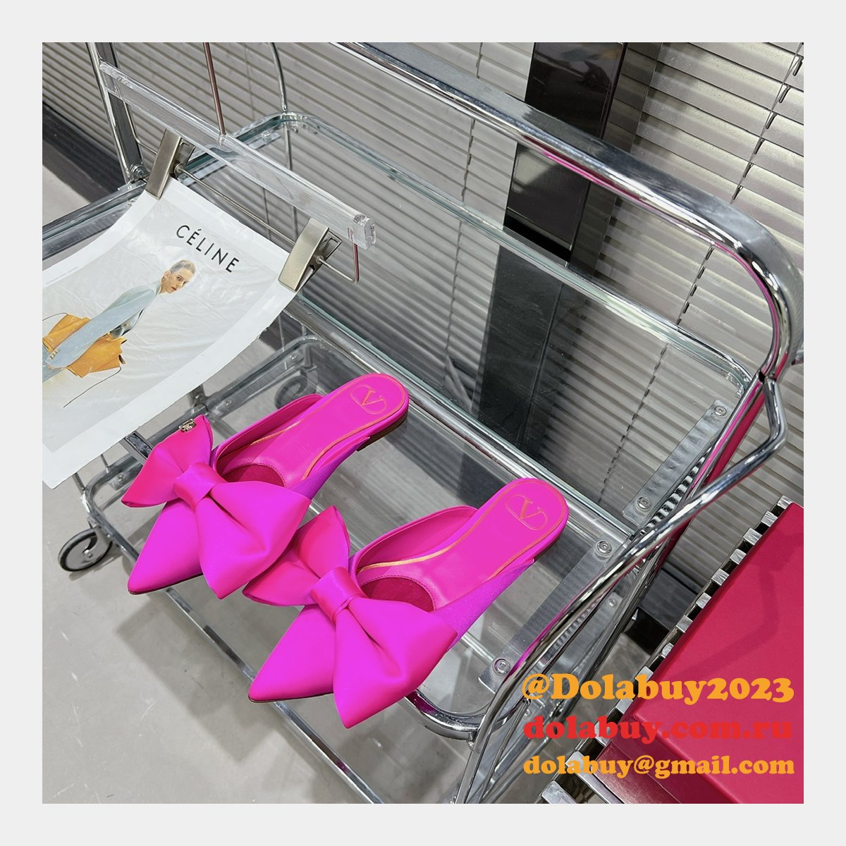 Toe Sandals Best Valentino Replica Slippers Loafer Bow Shoes