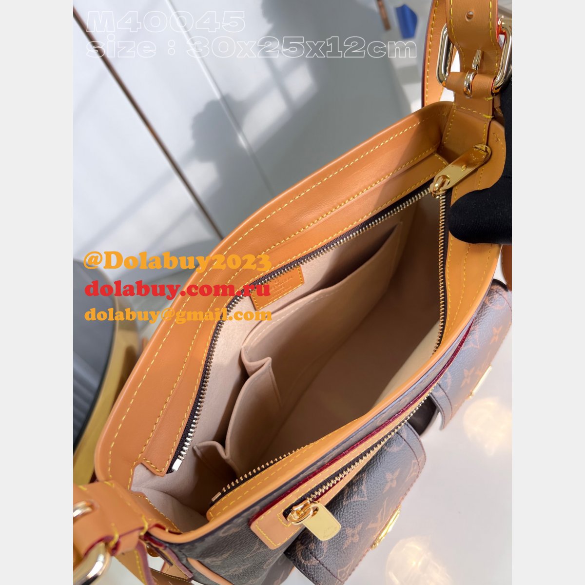 Hudson Shoulder 7 Star M40045 Replica Louis Vuitton Best Bag