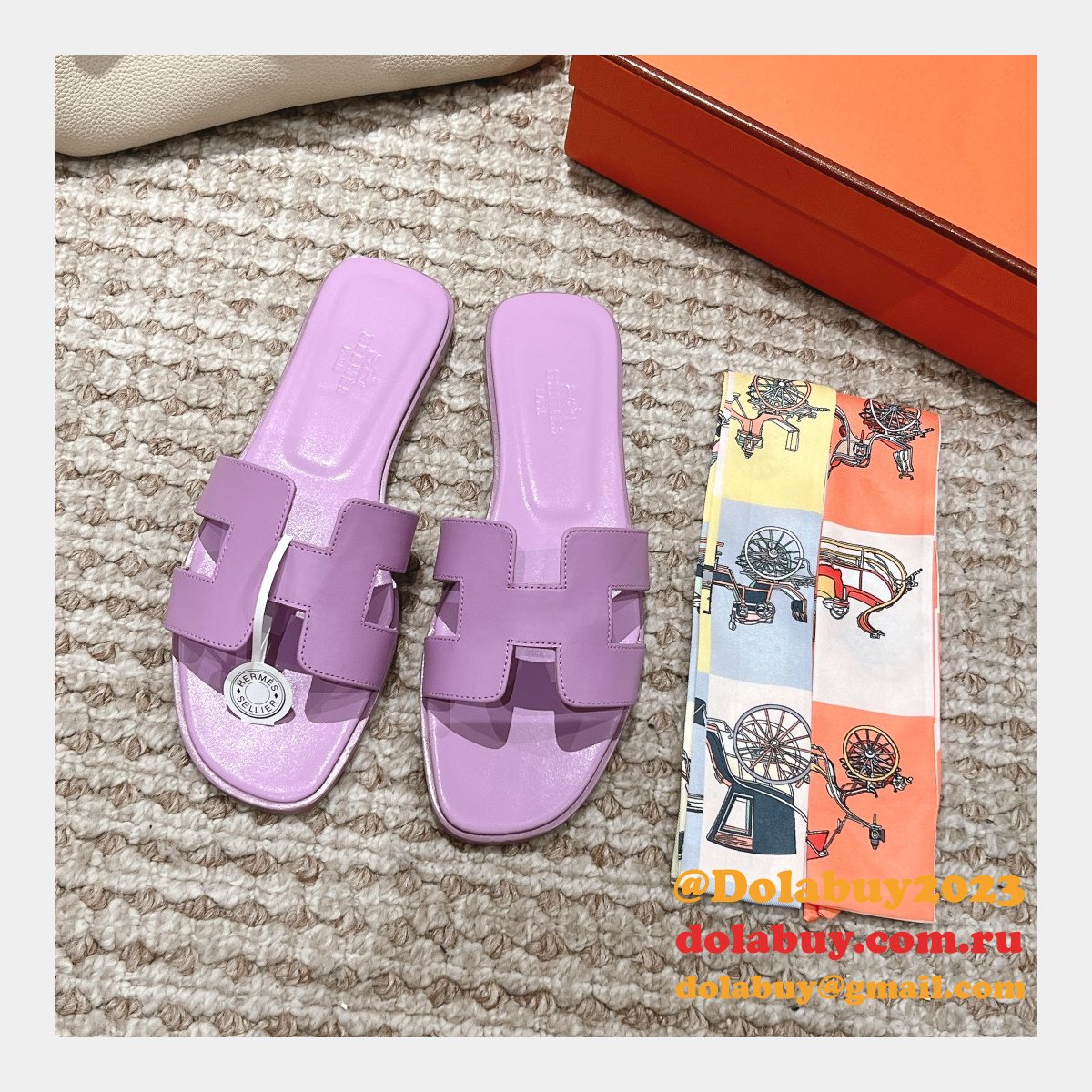 Top Quality hermes Oran sandal 2024