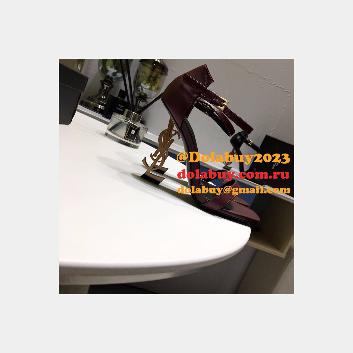 Saint Laurent High Heel Sandals 011