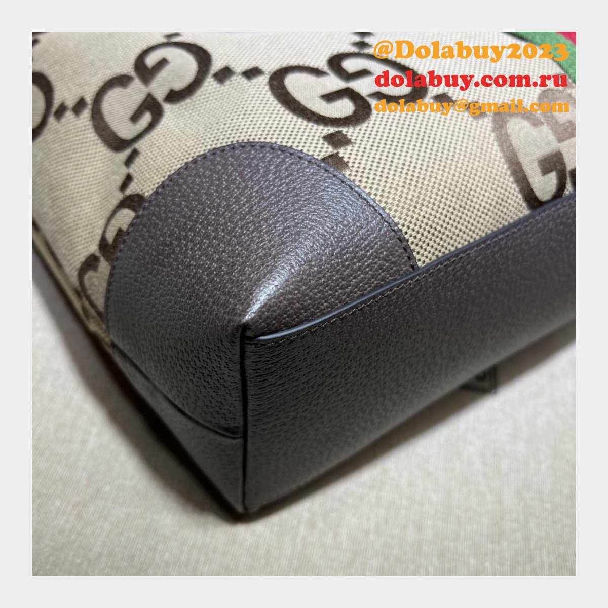 replica G*u*i perfect ophidia jumbo gg medium tote 631685 bag