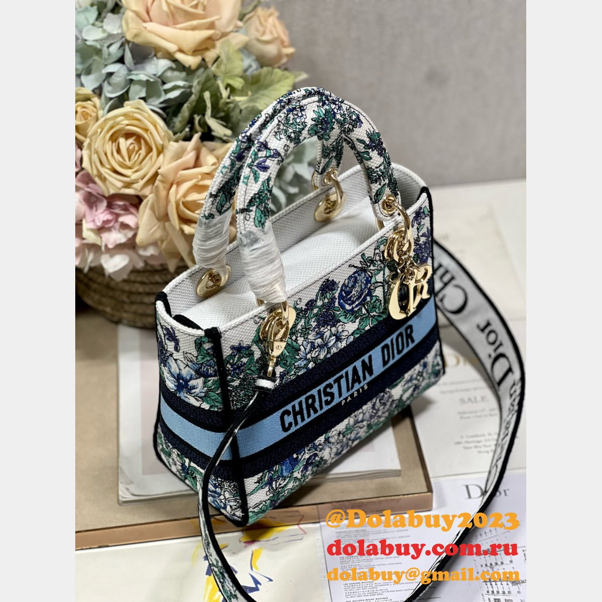 Best Quality Replica Christian Dior Lady Dior 24cm Bag