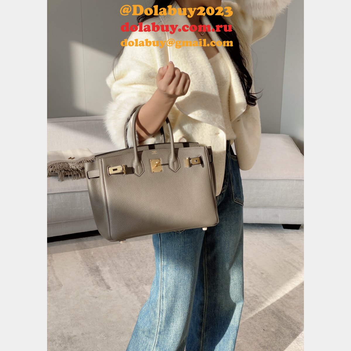 Birkin Dream Bag Hermes 25/30CM Top Quality Replica Dolabuy