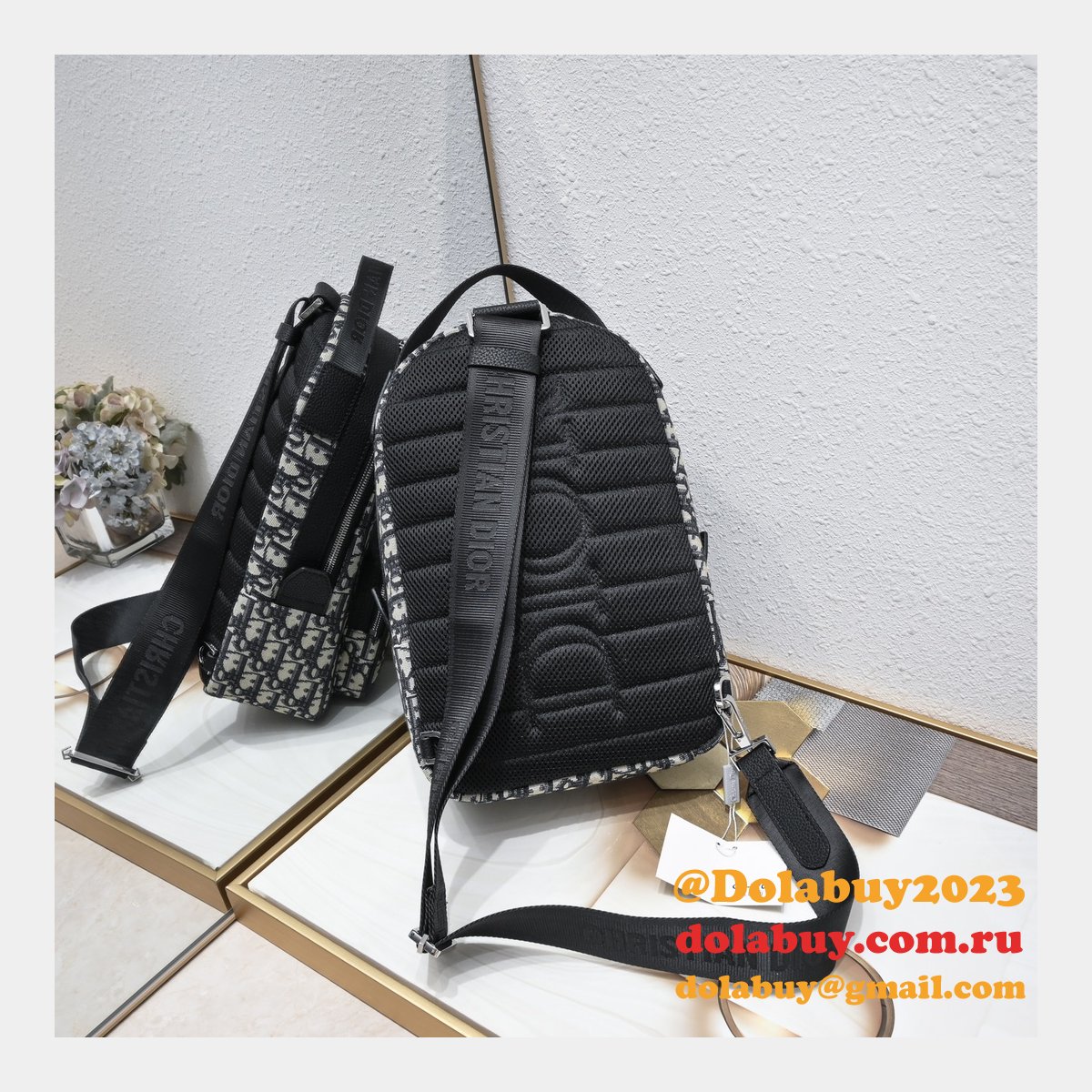 Designer CHRISTIAN DIOR SLING Rider men bag