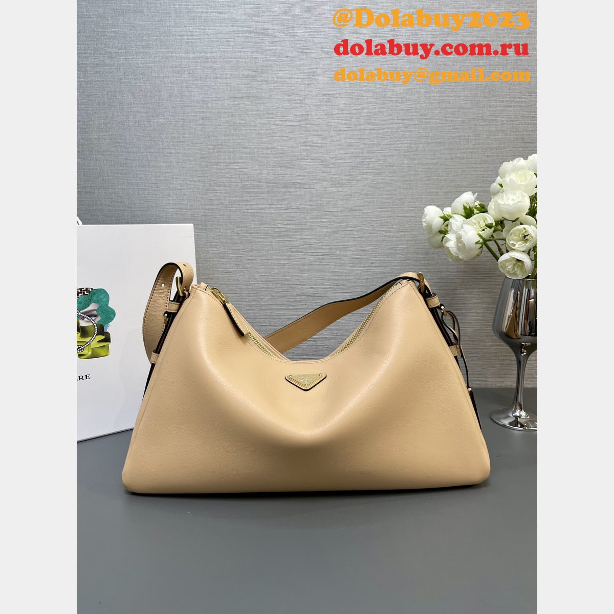 Top Quality Fashion Prada Hobo tote bag 1BC228