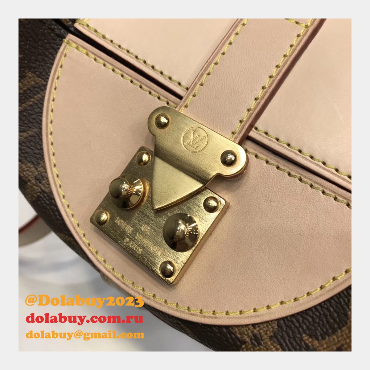 Knockoff M43587 Louis Vuitton Duffle Bag Monogram Canvas Bag