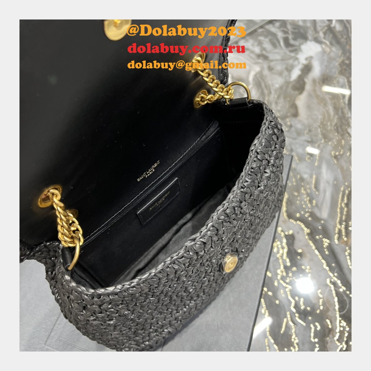 Quality YSL Niki Weave Bag Replica 22/28cm 633151/633158