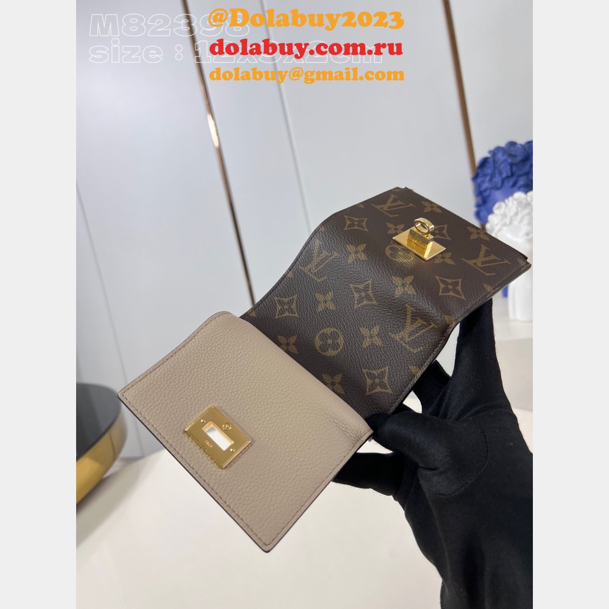 Victorine On My Side Wallet M82640 Designer Replicas Louis Vuitton Bag