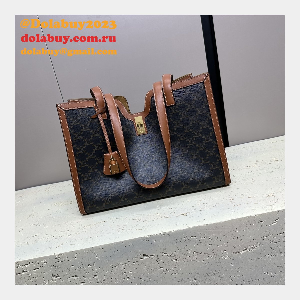 Wholesale Cabas 16 In Smooth 112583 Celine Knockoff Bag