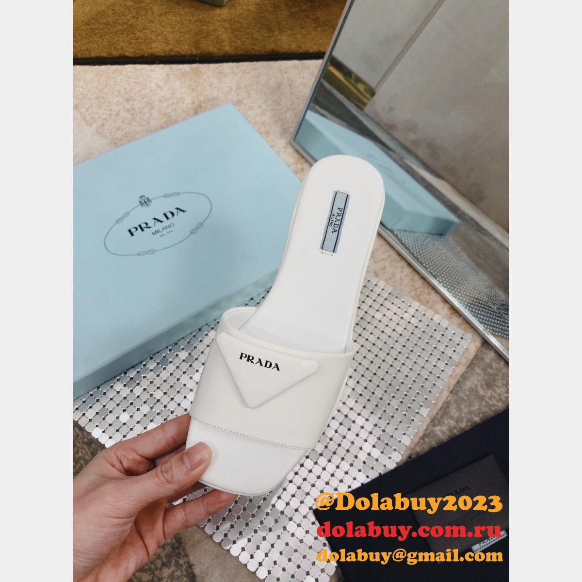 Shop the Best High Authentic Quality Replica Prada shoes