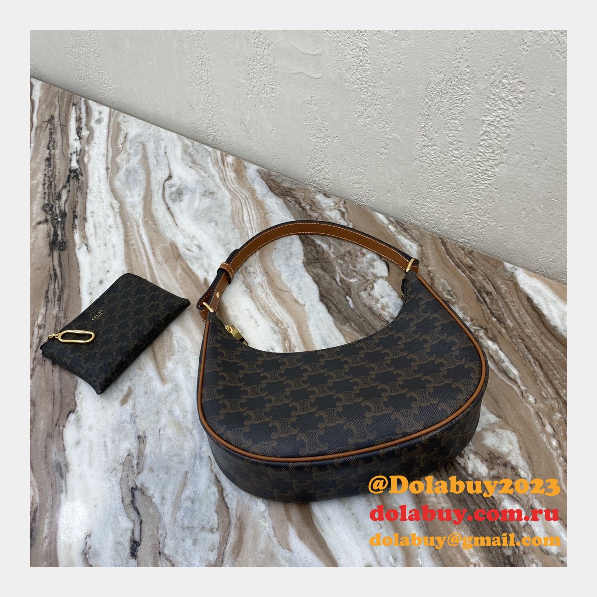 Duplicate Celine 114492 Ava Triomphe Soft Replica Best Bag