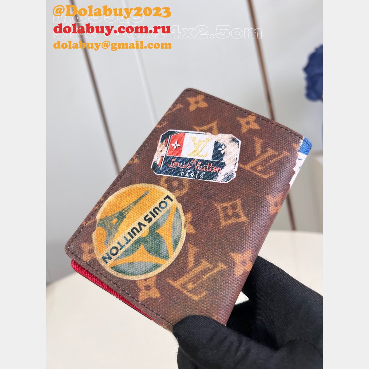 Toilet Cosmetic zippy Wallet Passport Cover Lisa Wall Pouch LV Bag