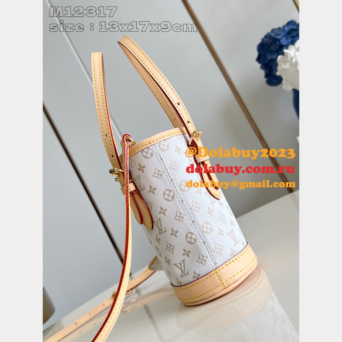 Replica Louis Vuitton Fashion Nano Bucket M12317 Bag