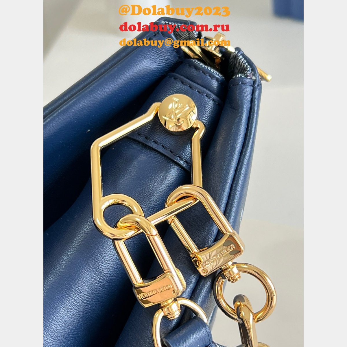 Louis Vuitton Replica Coussin Women M59392 Navy Blue Handbags