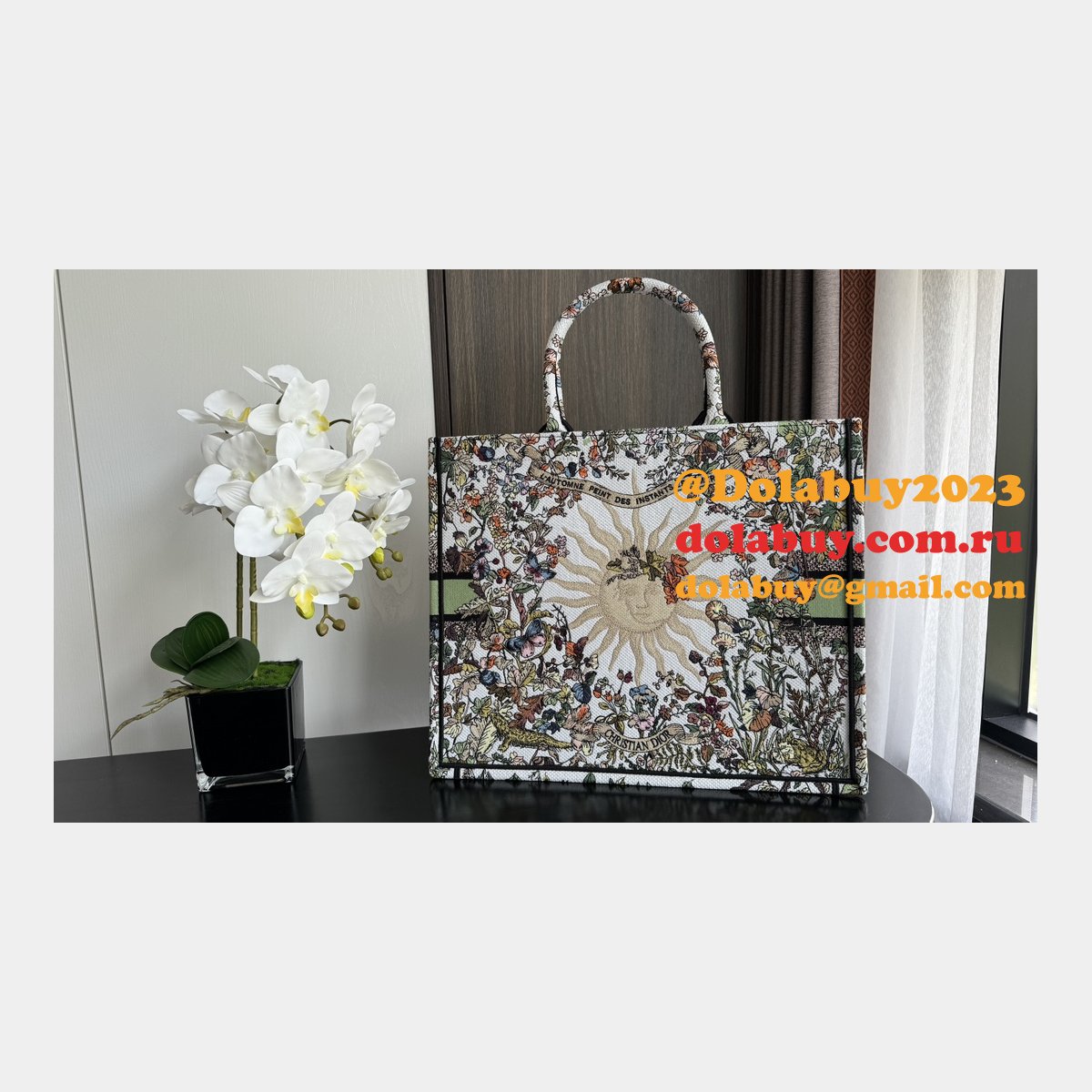 Dior 1:1 Mirror CD Book Tote Top Designer Replica Bags
