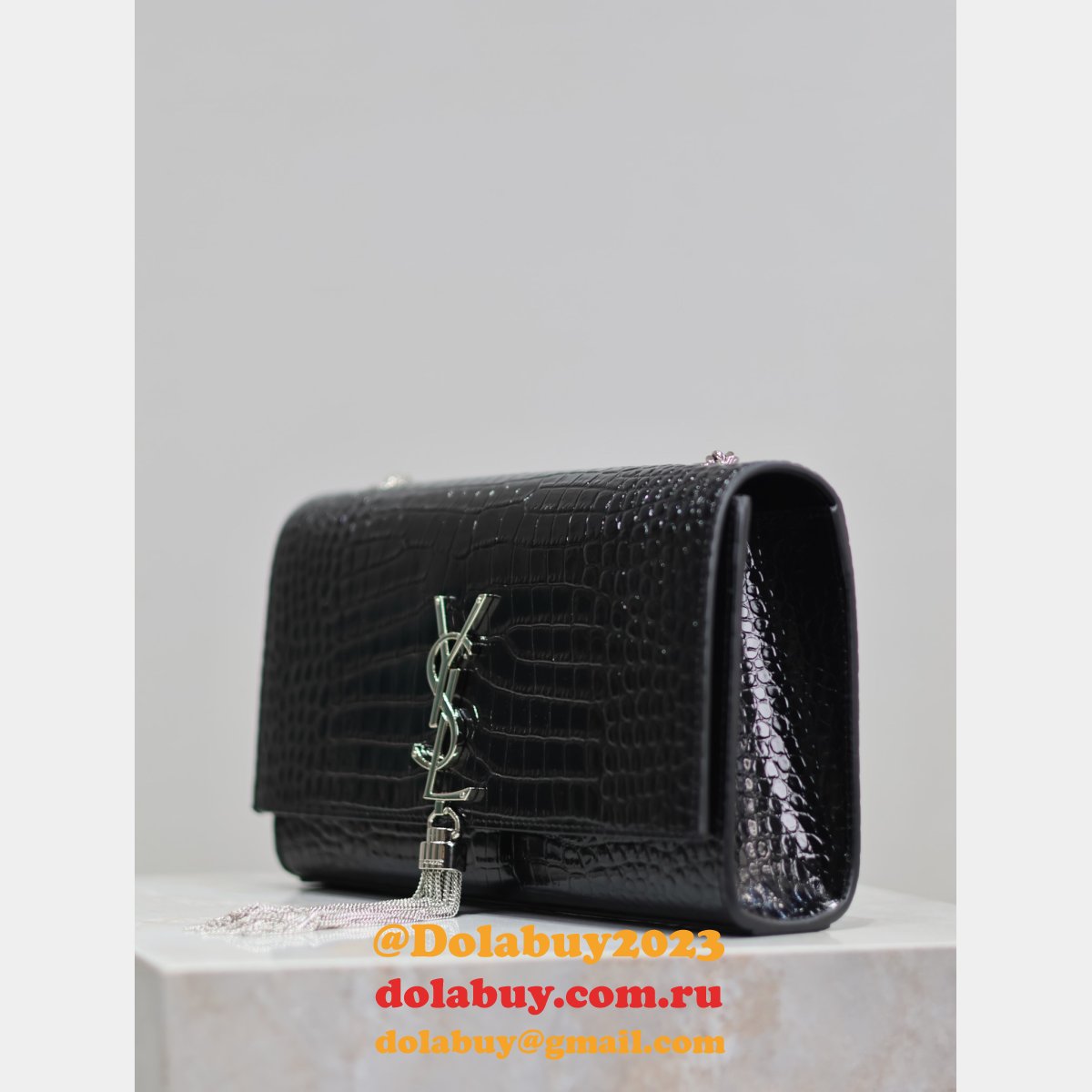 Luxury YSL KATE TASSEL handbag 354119 24cm