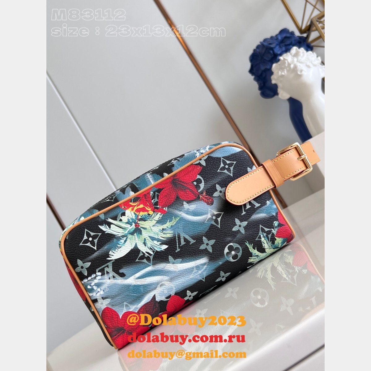 Locker Dopp Kit Louis Vuitton M83112 1:1 Mirror News Replicas Bag