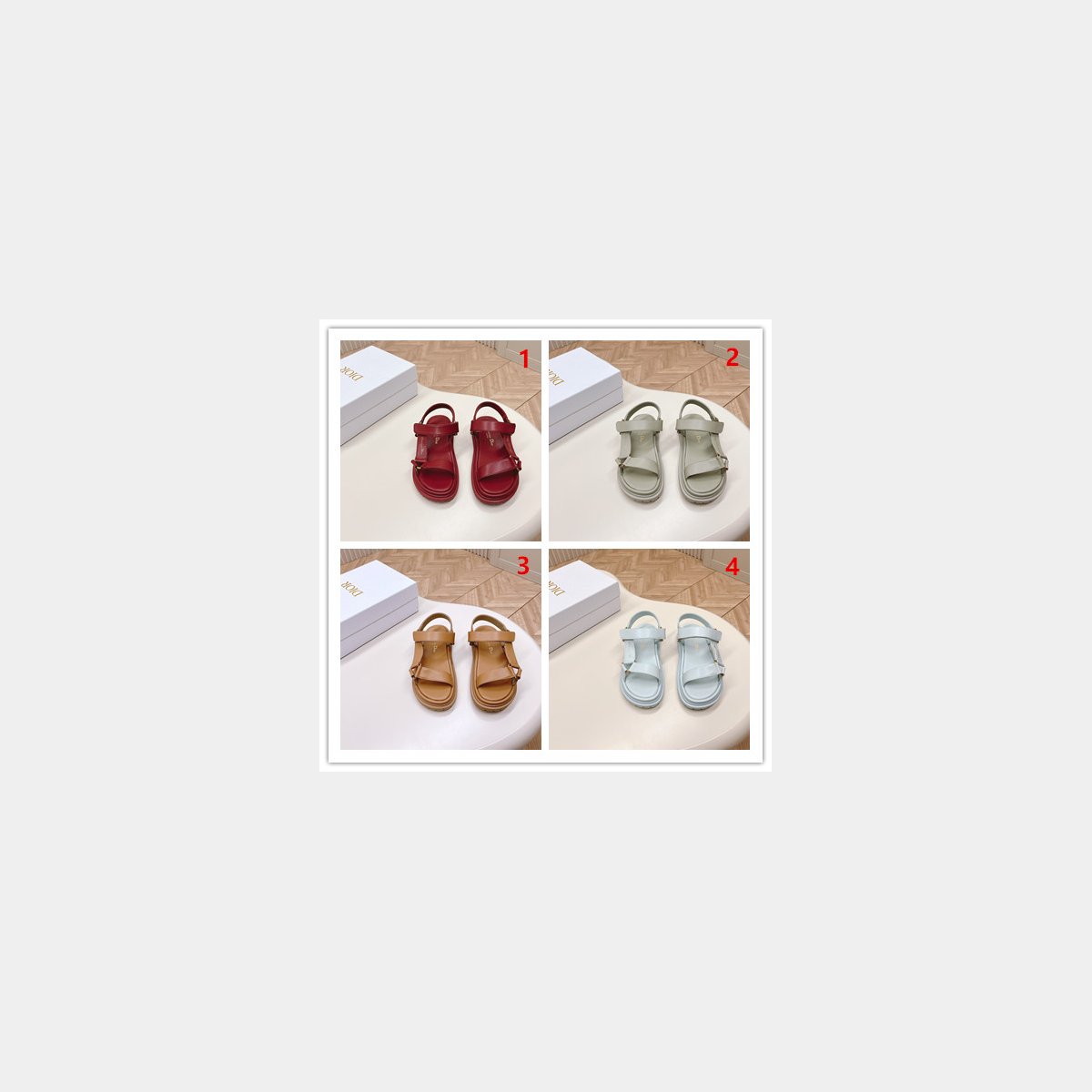 best dior 7 Star D-Wave Sandal lambskin