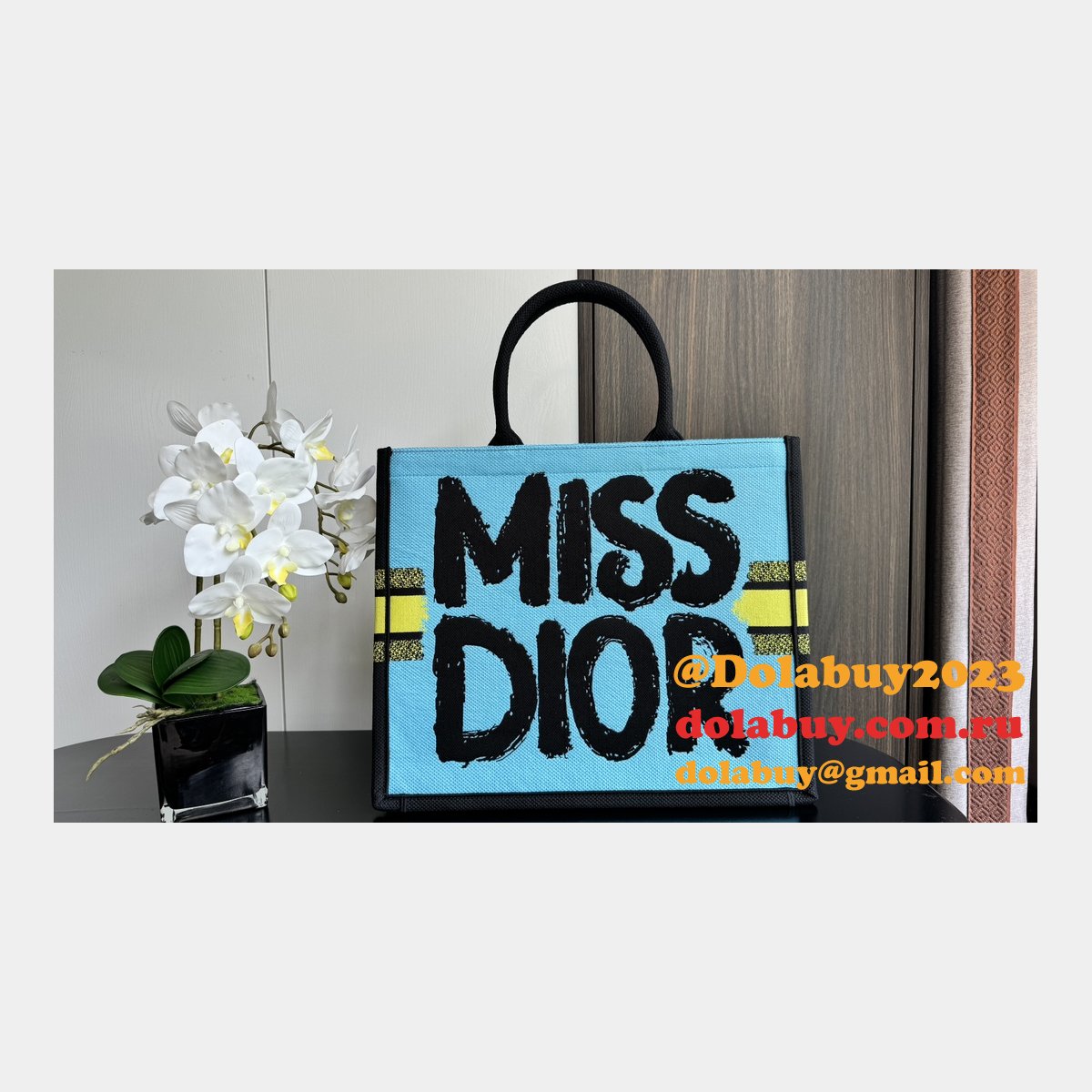 7 Star Cheap Miss Dior Allover book tote Fashion bag
