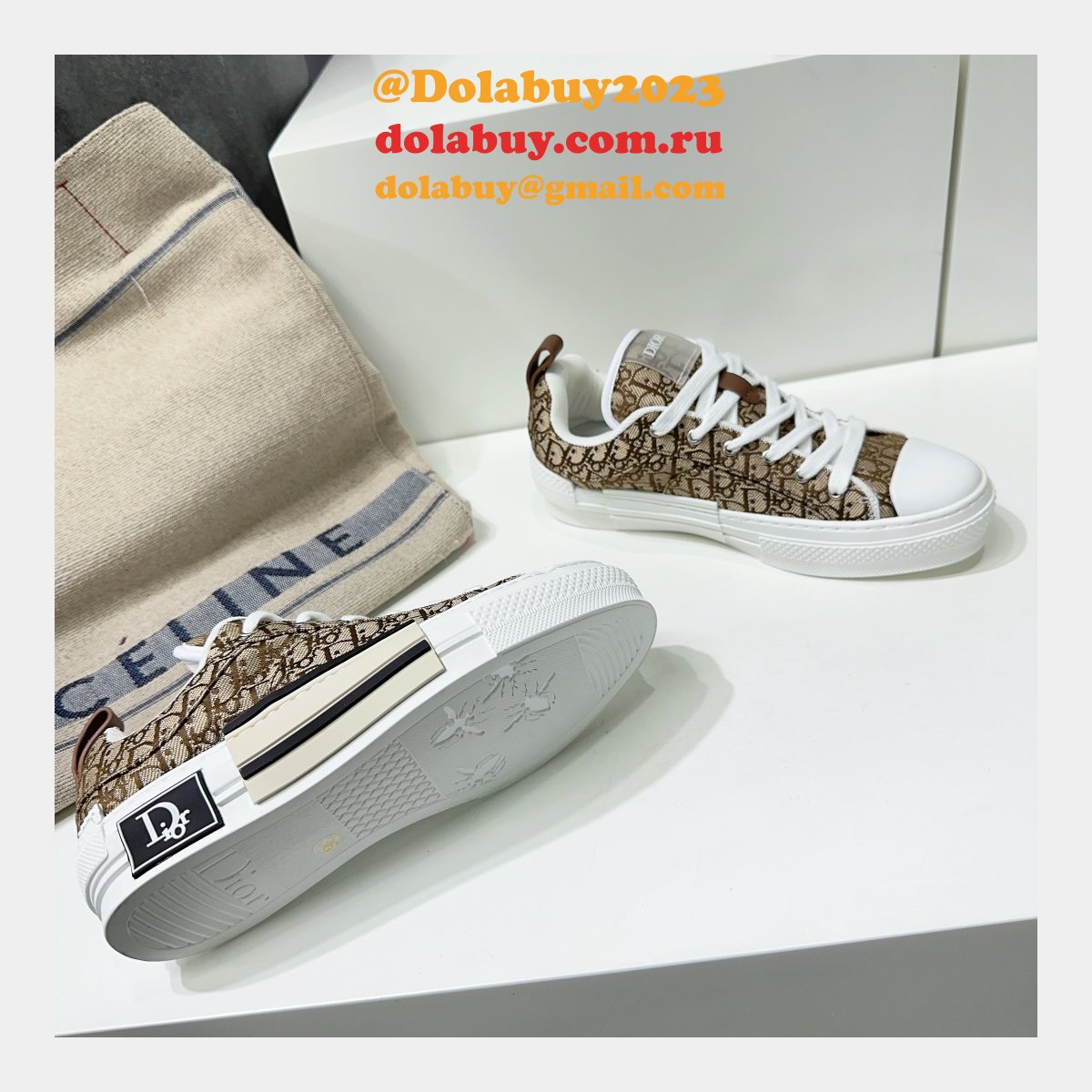 Designer Dior Replica Shoes Knockoff Sneakers Women/Men Dolabuy