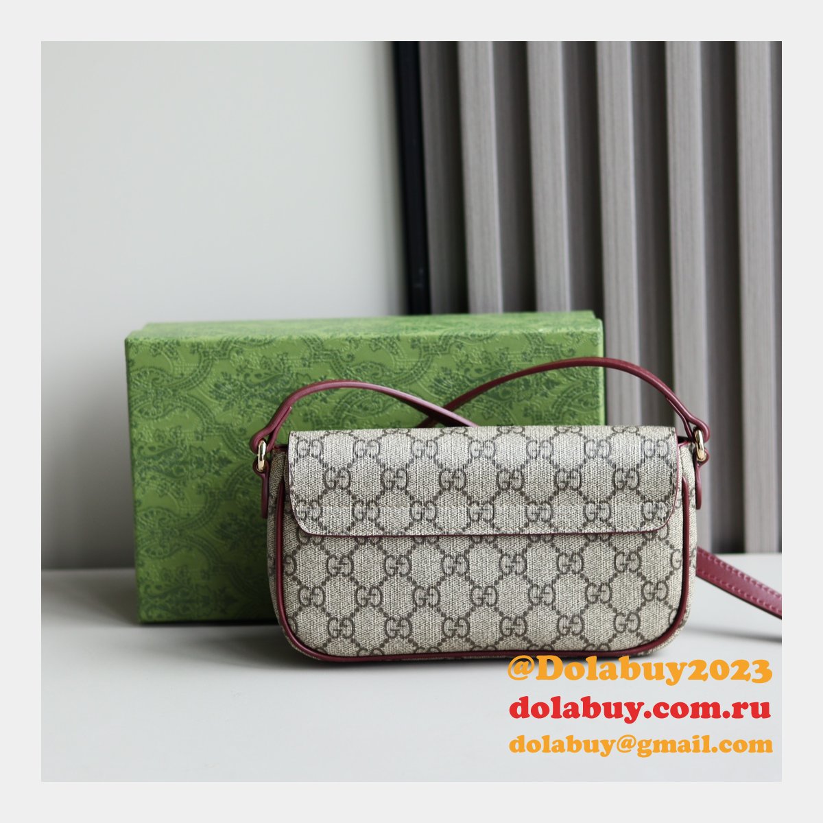 GG Mini Shoulder Bag With Cat Detail #818764