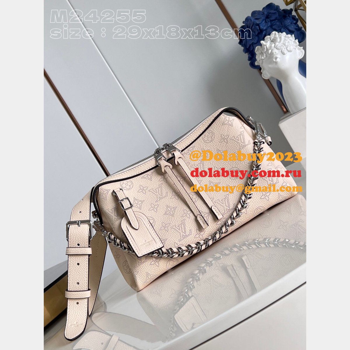 Hand It All PM Mahina Wholesale Fake Louis Vuitton Luxury M24114 Bag