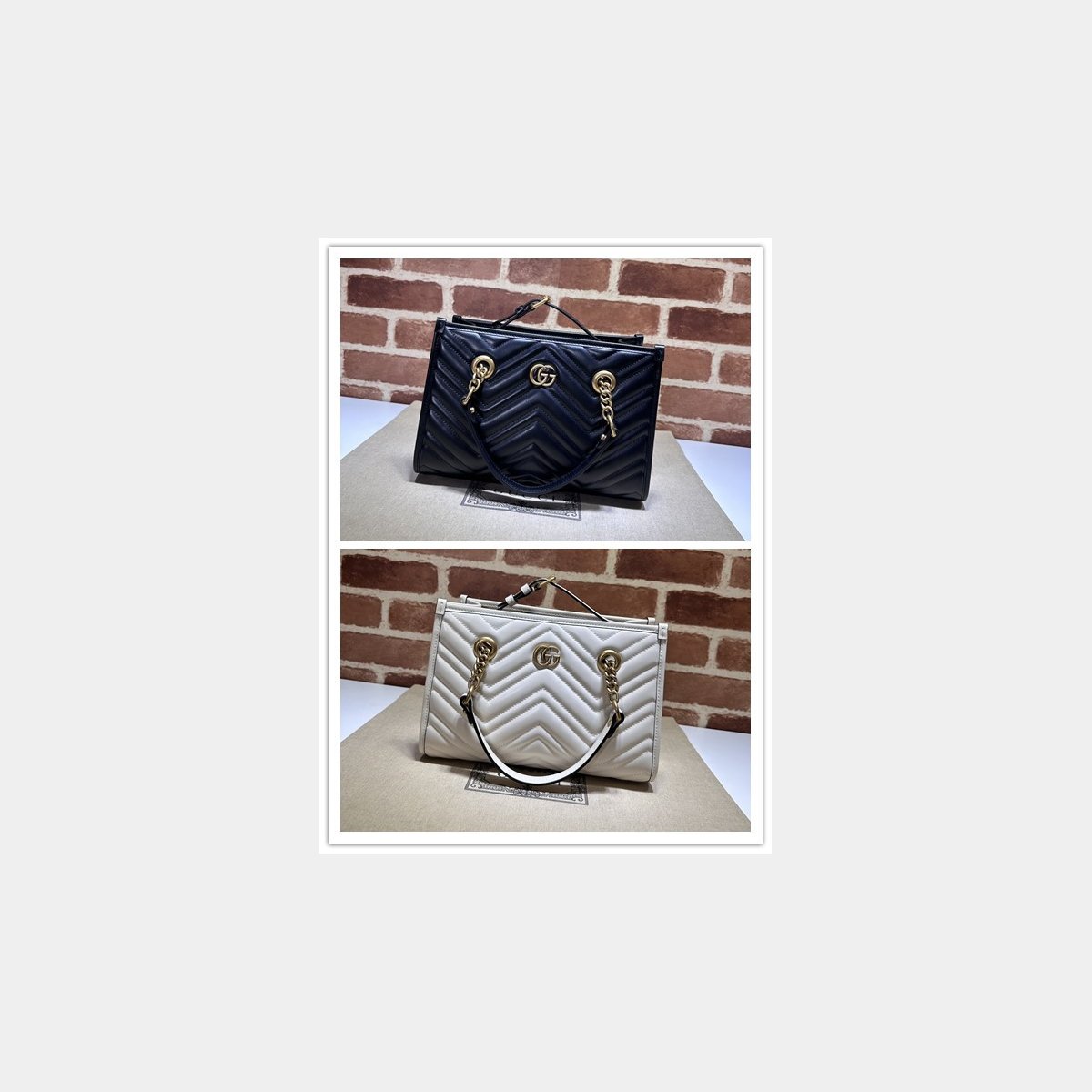 top quality G*u*i gg marmont small tote bag