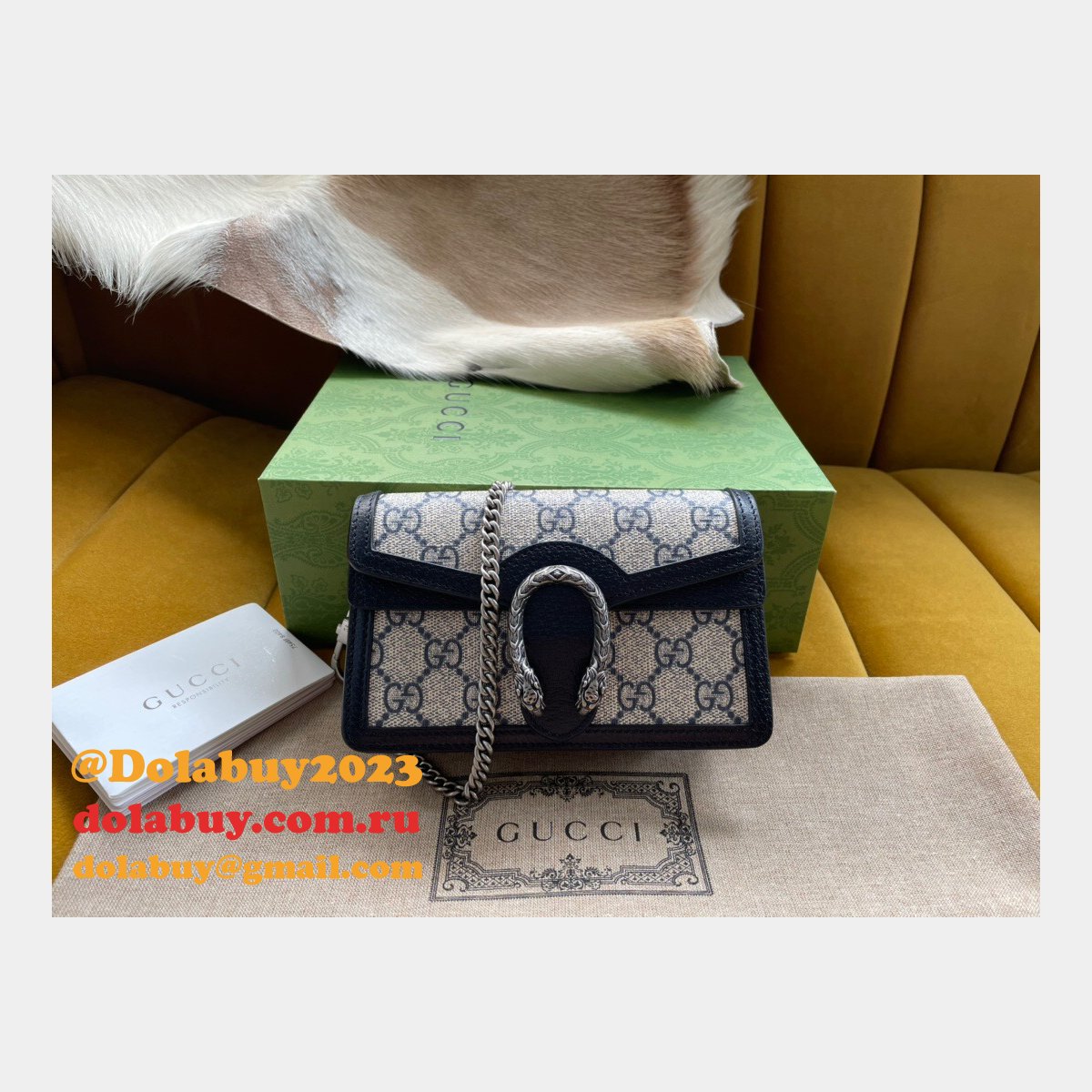 Luxury Gucci Replica Dionysus GG super 476432 Gifts Bag