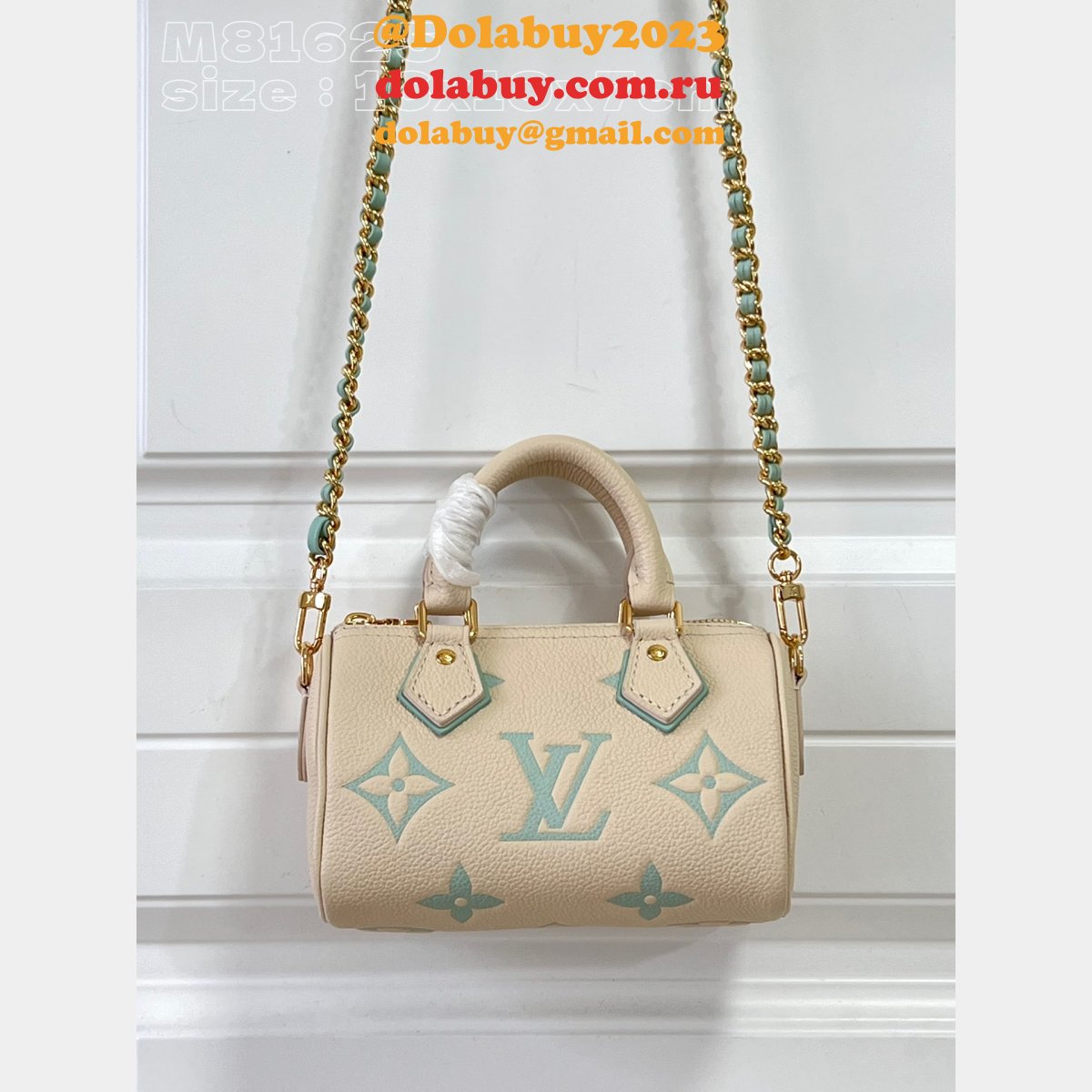 Green M81625 Shop Replica Nano Speedy Louis Vuitton Perfect Handbags