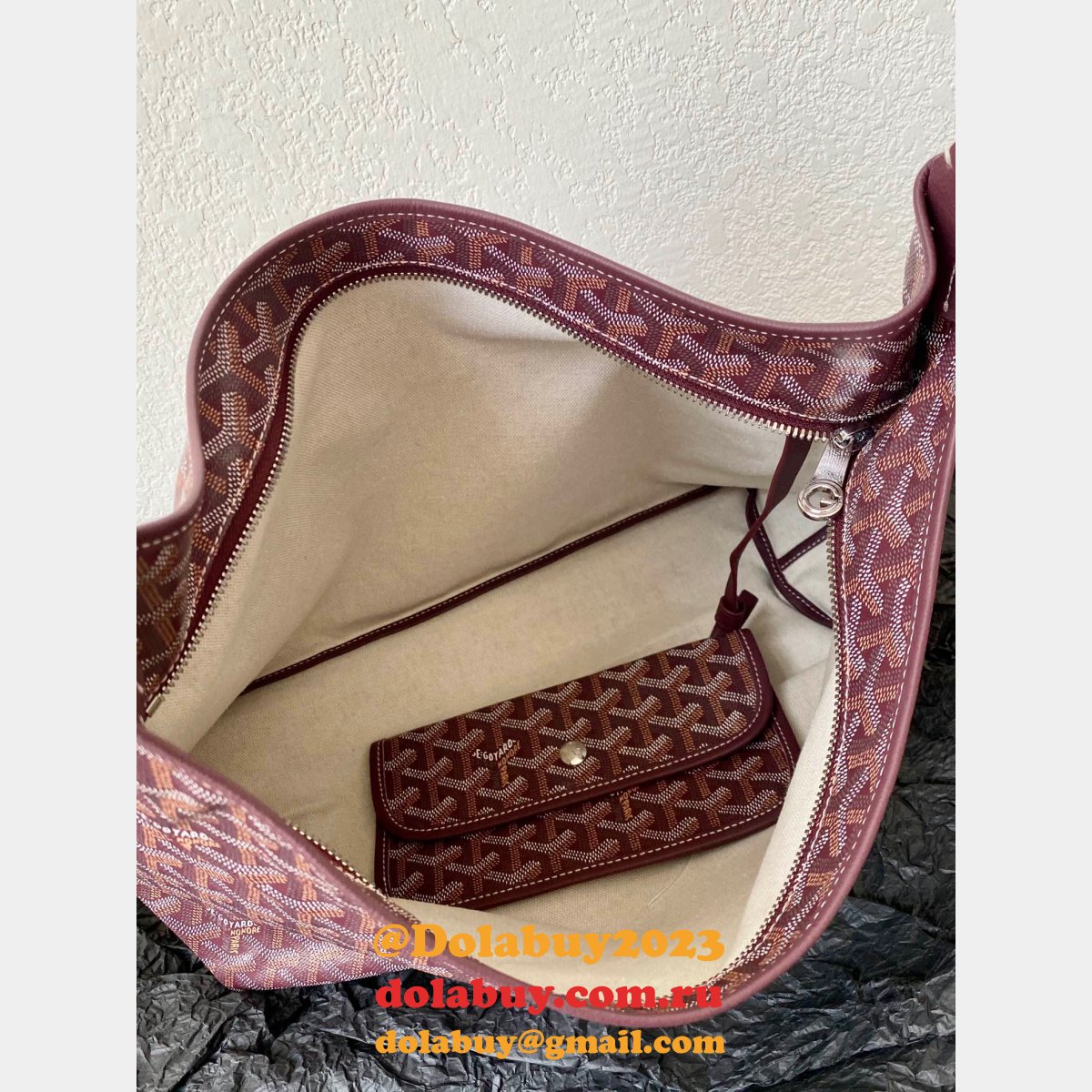 Fabulous Quality Goyard Hobo Boheme Dupe Replica Bags