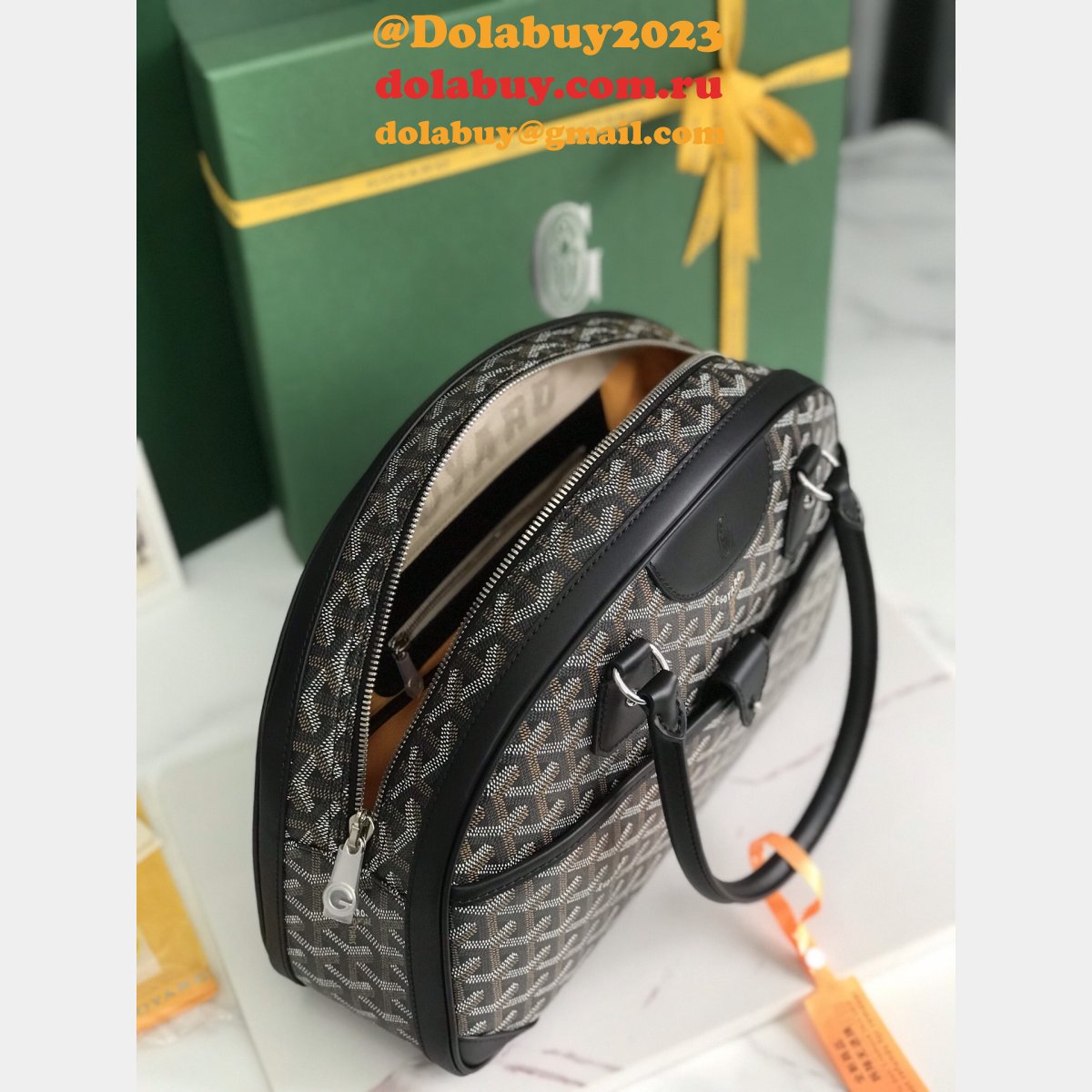 High Quality Goyard Copy Bags Vintage Goyardine 020299 Sale