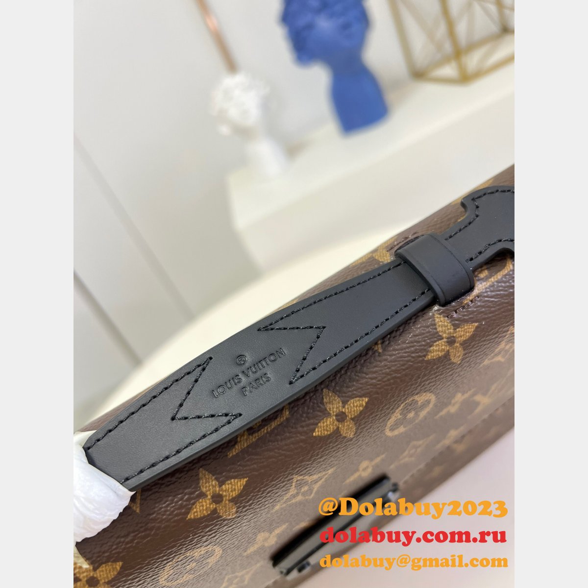 Fashion Perfect Louis Vuitton Replica S Lock Briefcase M20835