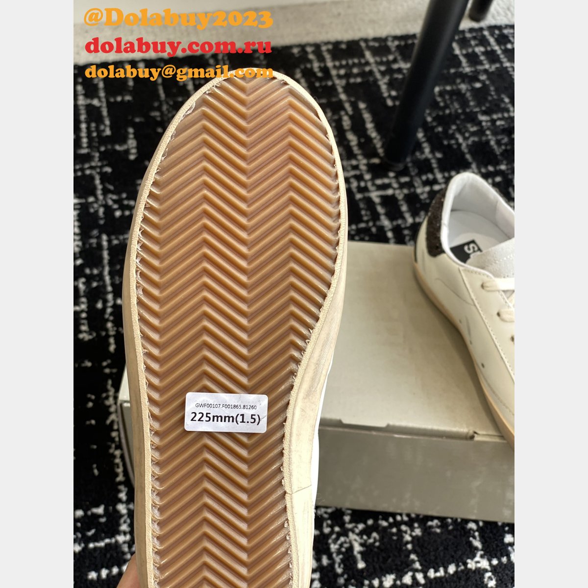 Luxury Super-Star Sabots With Platinum Star Shoes