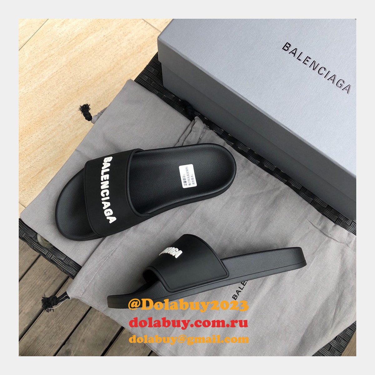Replica Balenciaga 2020 Rubber Slippers