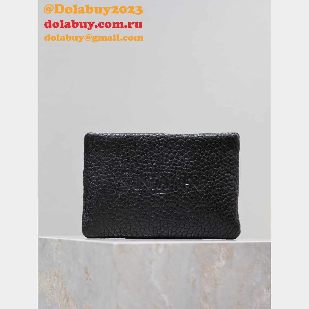 Knockoff YSL lambskin Y Fashion clutch 765025