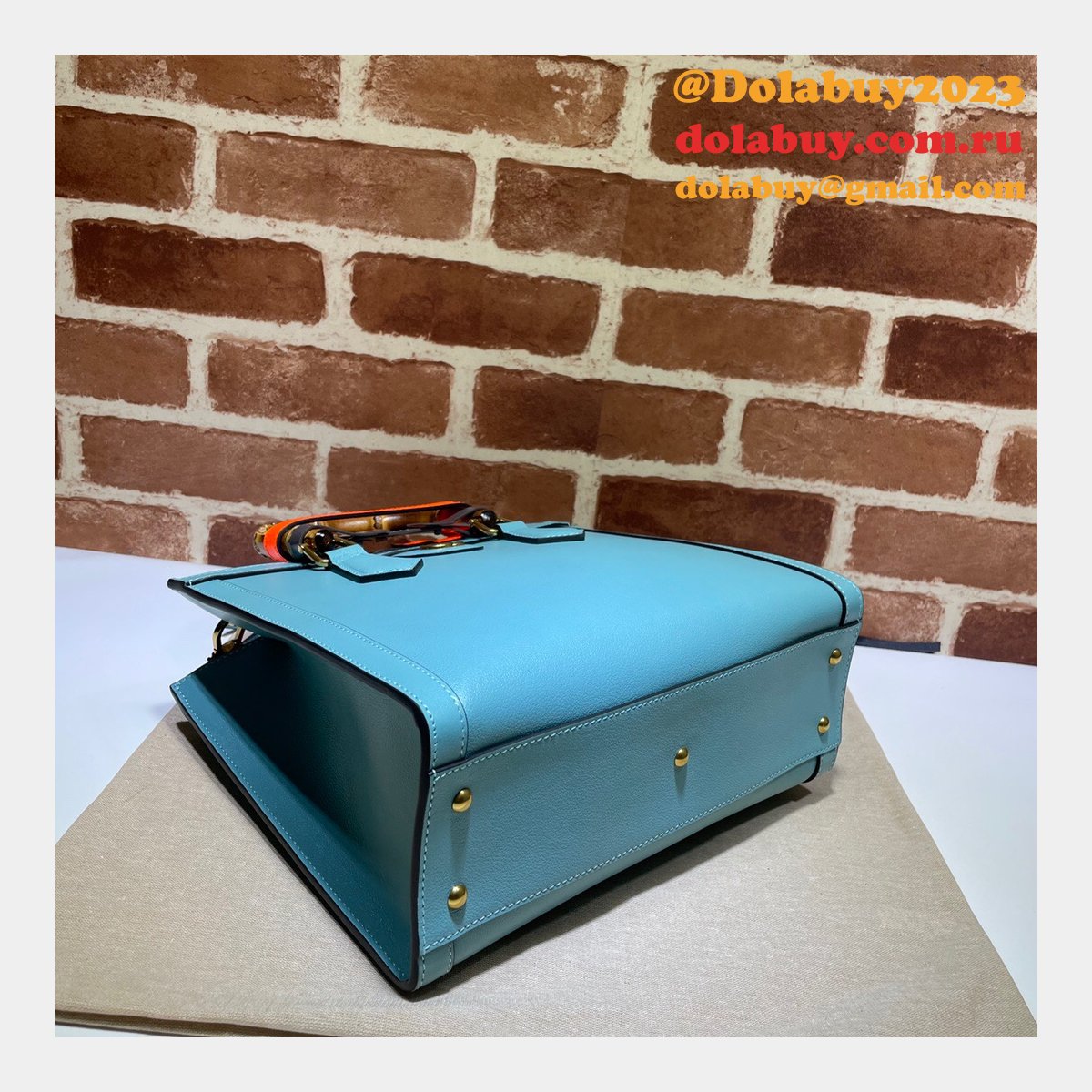 aaa replica designer G*u*i 660195 diana small tote leather handbags