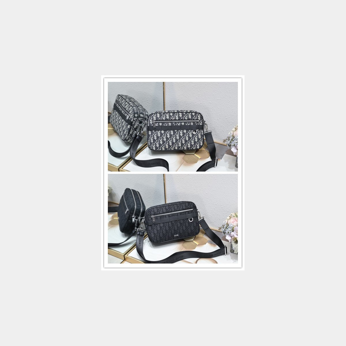 High Quality Replica UA Christian Dior Safari Messenger Mens Bag