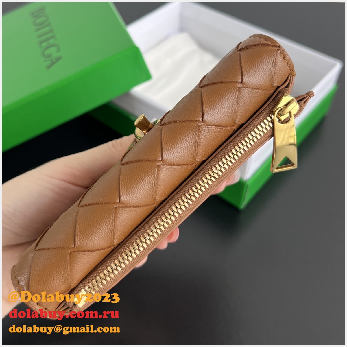 Cheap Bottega Veneta Replicas Amdiamo Cardholder