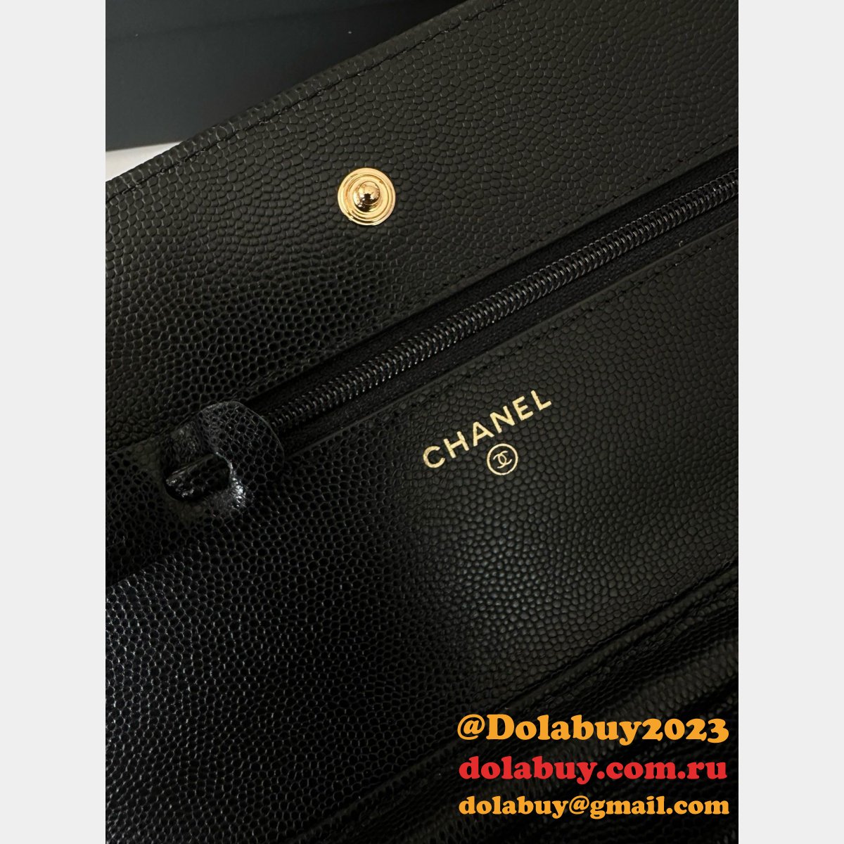 CLASSICAL Knockoff CC WOC SMALL CAVIAR LEATHER CHAIN BAG