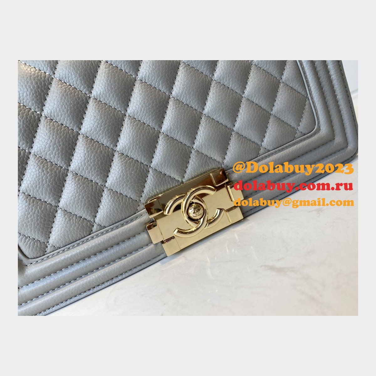 CC Replicas Calfskin & Ruthenium-Finish Metal Boy Many Colours