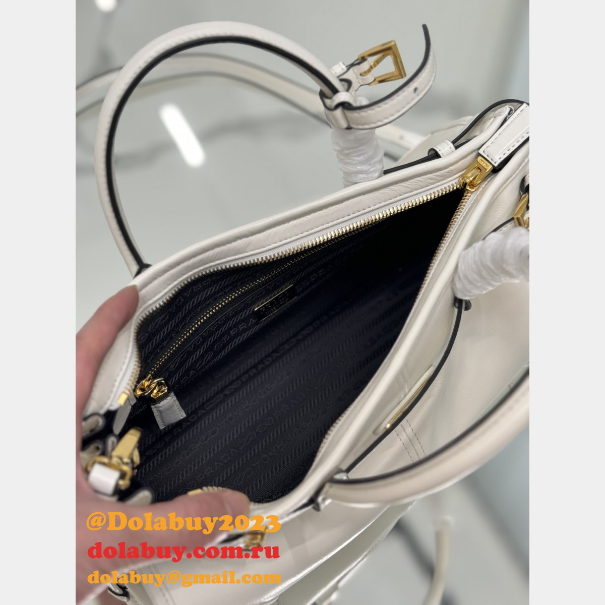 DUPLICATE SOFT LUX PRADA 2024 1BA426/1BA433 HANDBAGS