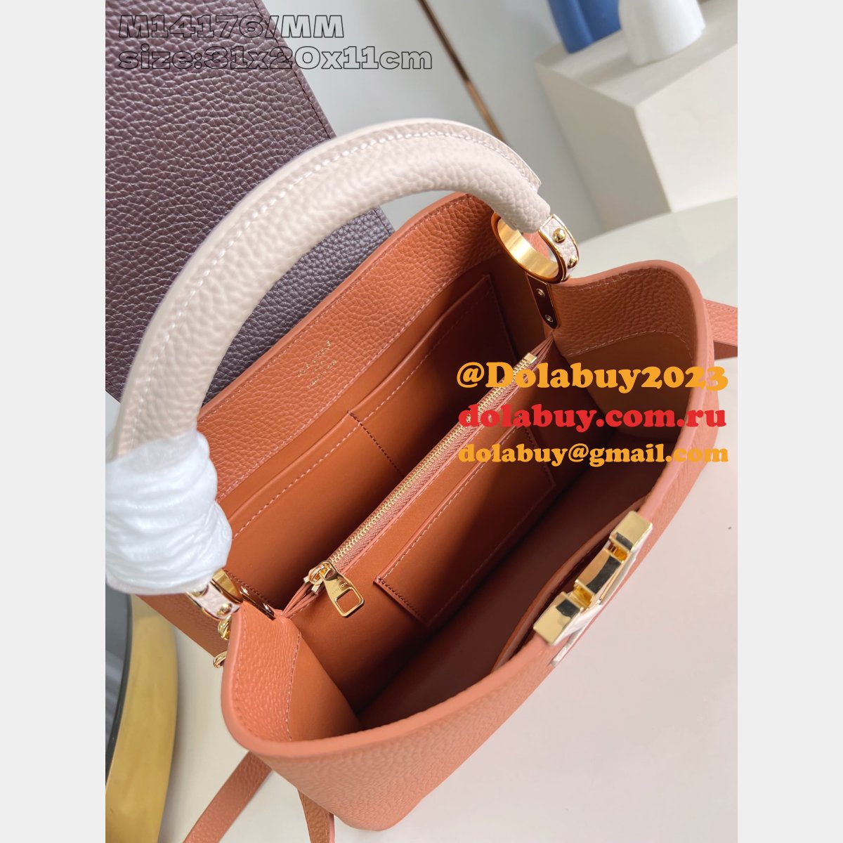 Louis Vuitton M12956/M12952 Capucines Replica Bag